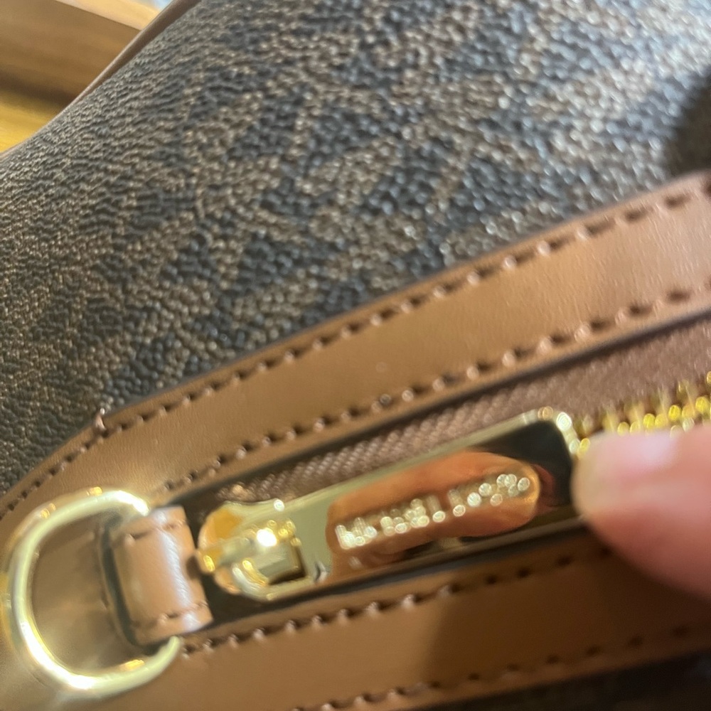 Michael Kors Brown Monogram Suitcase - Picture 4 of 7